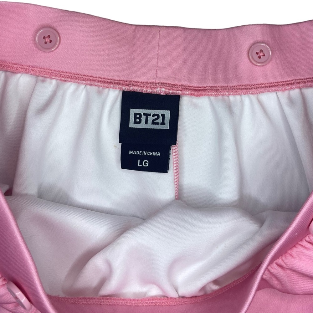 BT21 Pink Skater Mini Skirt Sz Large - Picture 3 of 7
